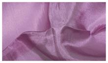 Silke stykke, Plantefarvet 90 x 200 cm - Mørke lilla